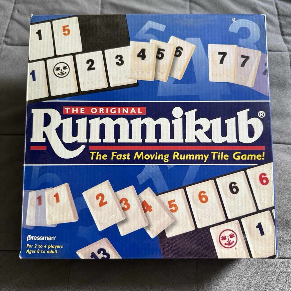 Rummikub Rummy Tile Orange Replacement Tile Set 1-13 Vintage 1997 - Picture 3 of 4